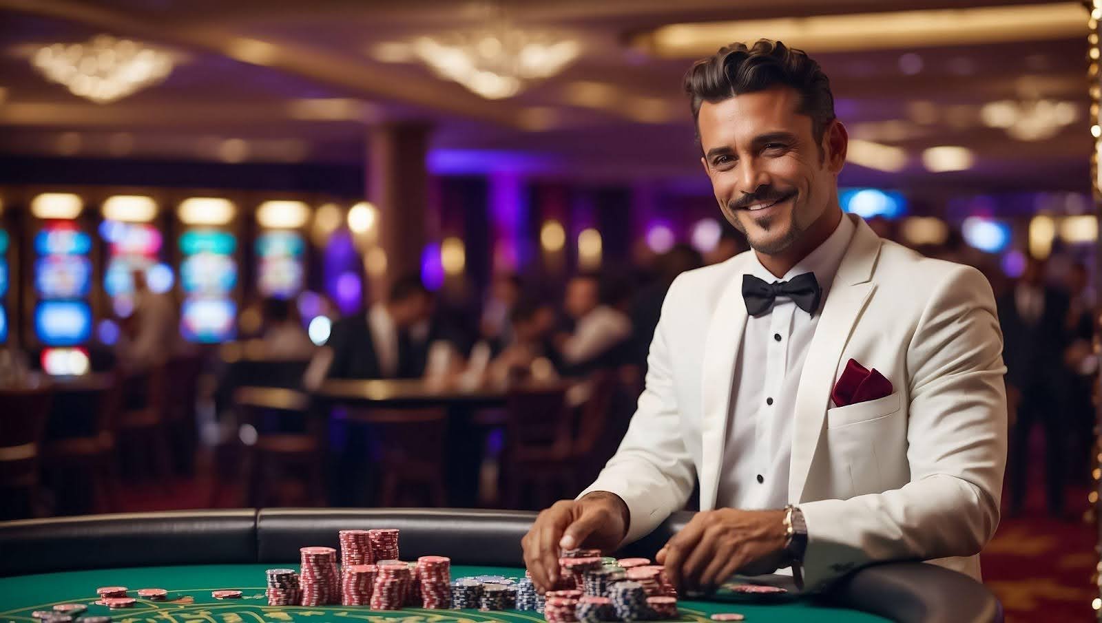 Meja dealer blackjack live di aplikasi